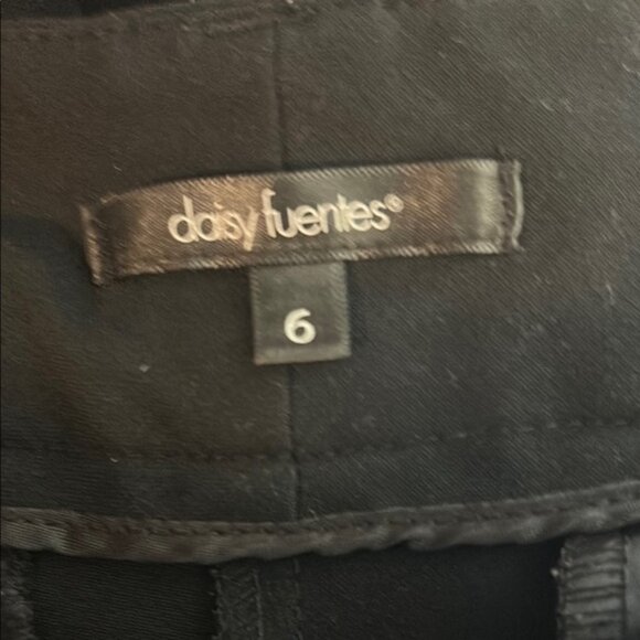 Daisy Fuentes Elegant Black Pants - Picture 2 of 3